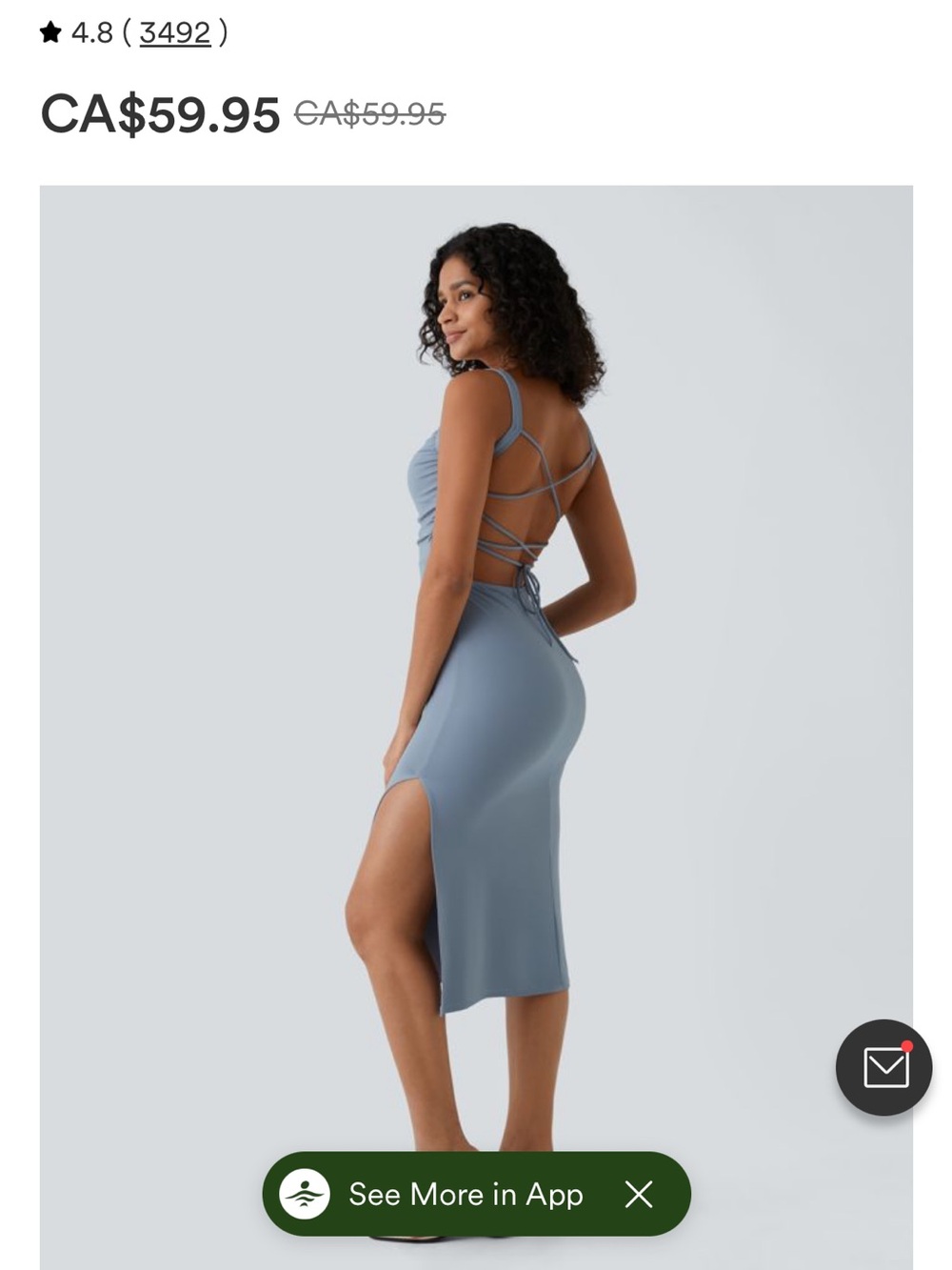 Ruched Lace Up Bodycon Midi Casual Dress